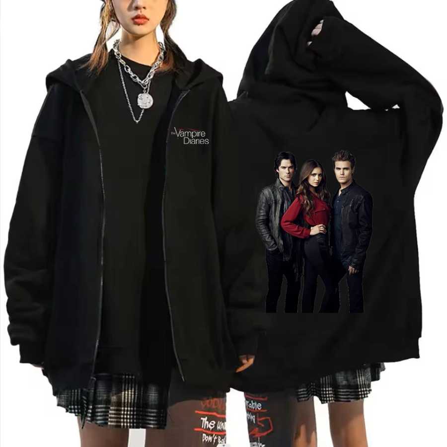 Фотография №4 товара The Vampire Diaries The Eras Tour Толстовка на молнии Мода