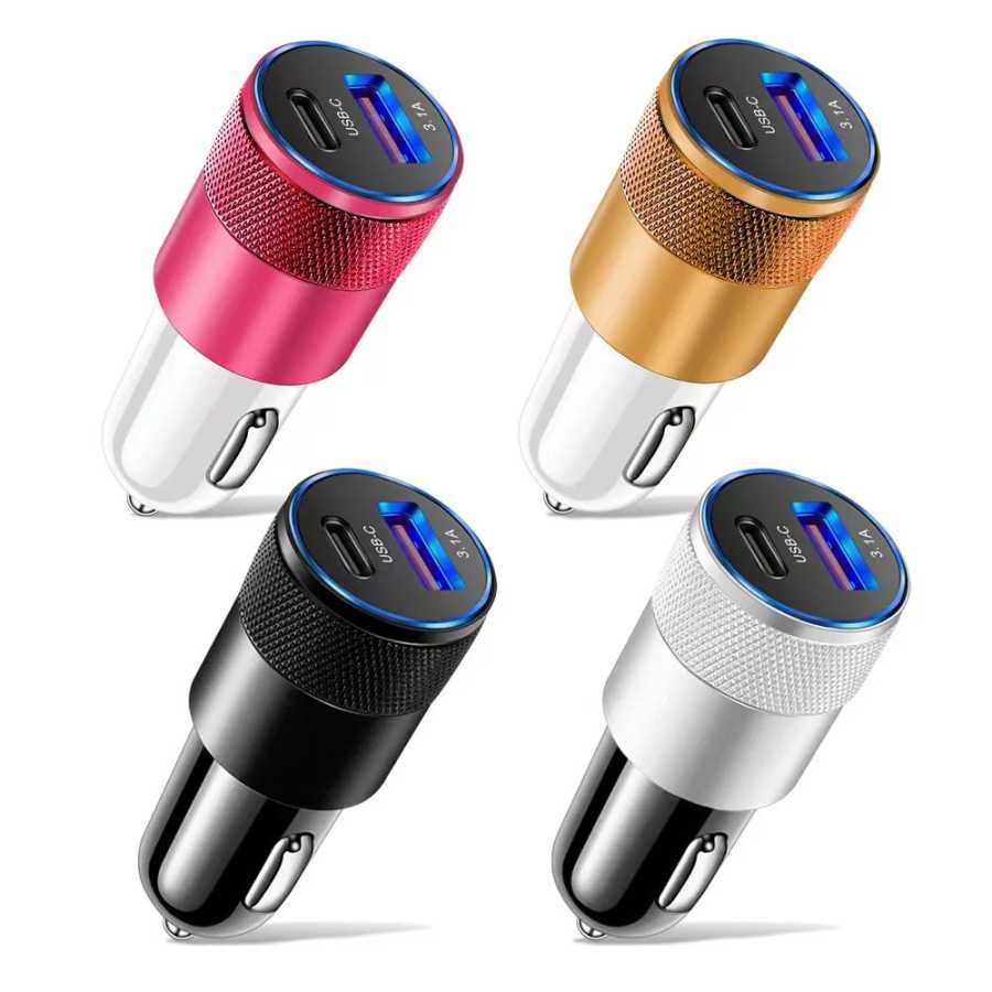Фотография №5 товара 66 Вт USB Автомобильное зарядное устройство типа C Адаптер для