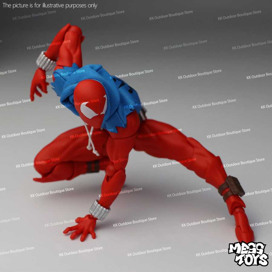 Фотография №5 товара В наличии: Фигурка Человек-паук Скарлет (Scarlet Spider-Man) от Mess Toys,