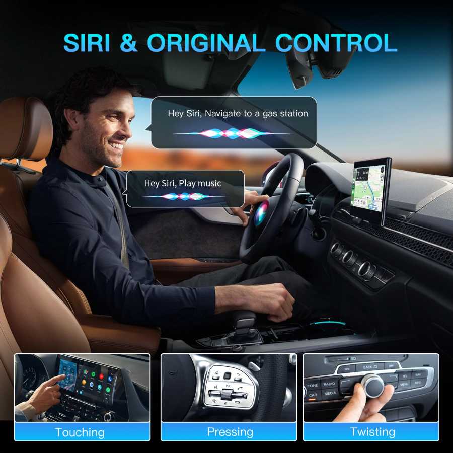 Фотография №3 товара CARABC Carbitlink к беспроводной автомобильной навигации CarPlay Smart Carbit link