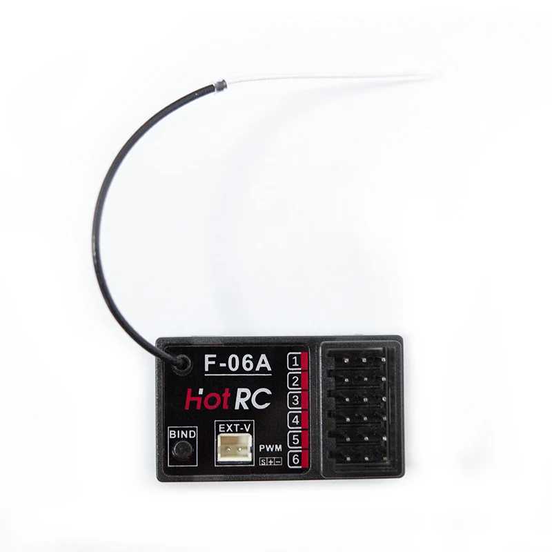 Фотография №4 товара НОВЫЙ HOTRC DS-650 6CH 2,4G радиосистема передатчик цветной экран пульт