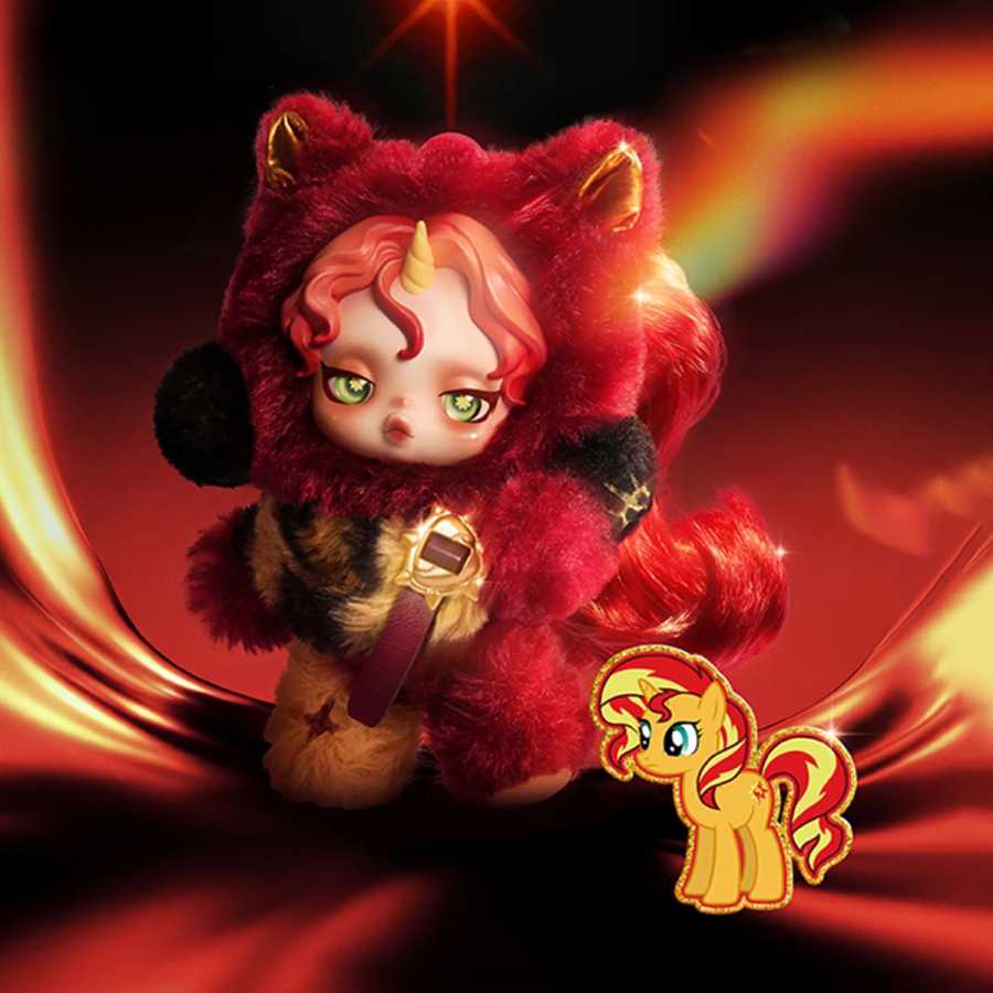 Фотография №5 товара POP MART θ SKULLPANDA × My Little Pony Series: Плюшевый