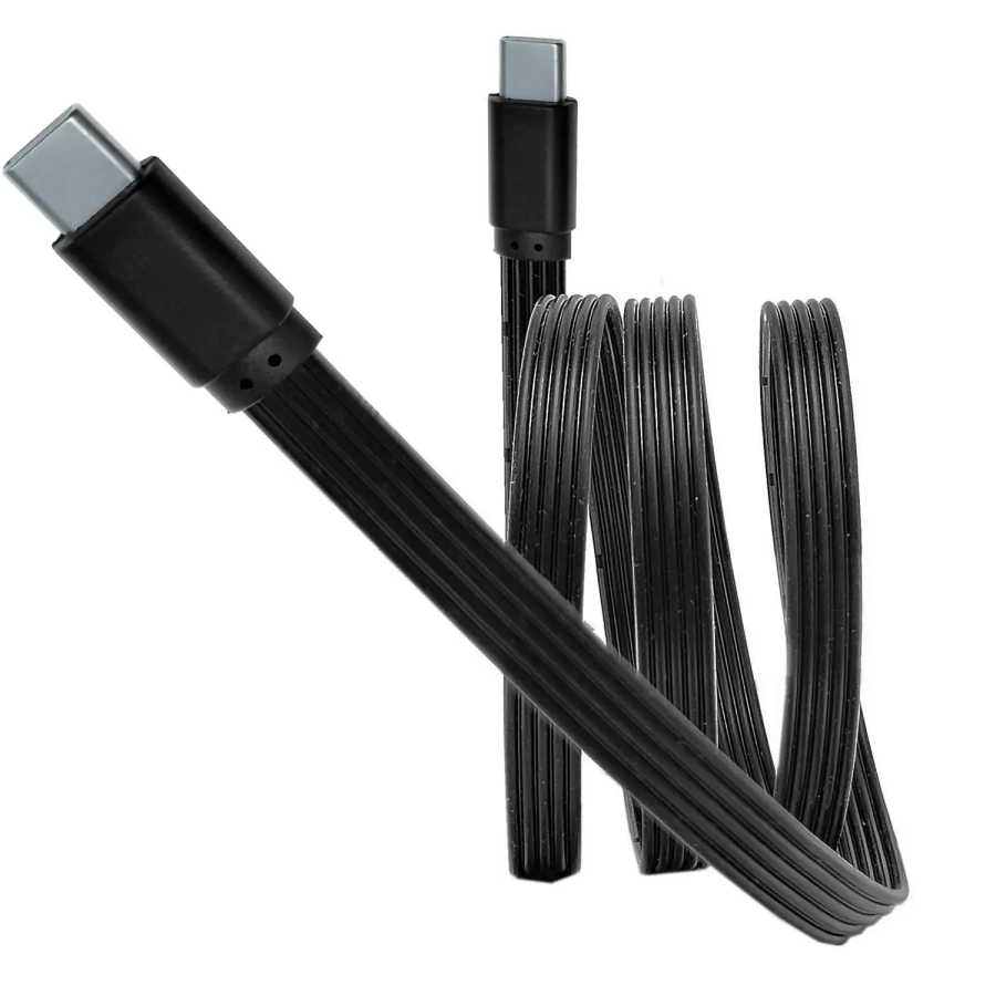 Фотография №1 товара Плоское колено 10 см, 20 см, USB-C, тип C, вверх/вниз