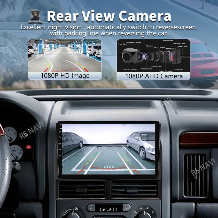 Фотография №1 товара Автомагнитола Android 16 Carplay для Jeep Grand Cherokee II WJ