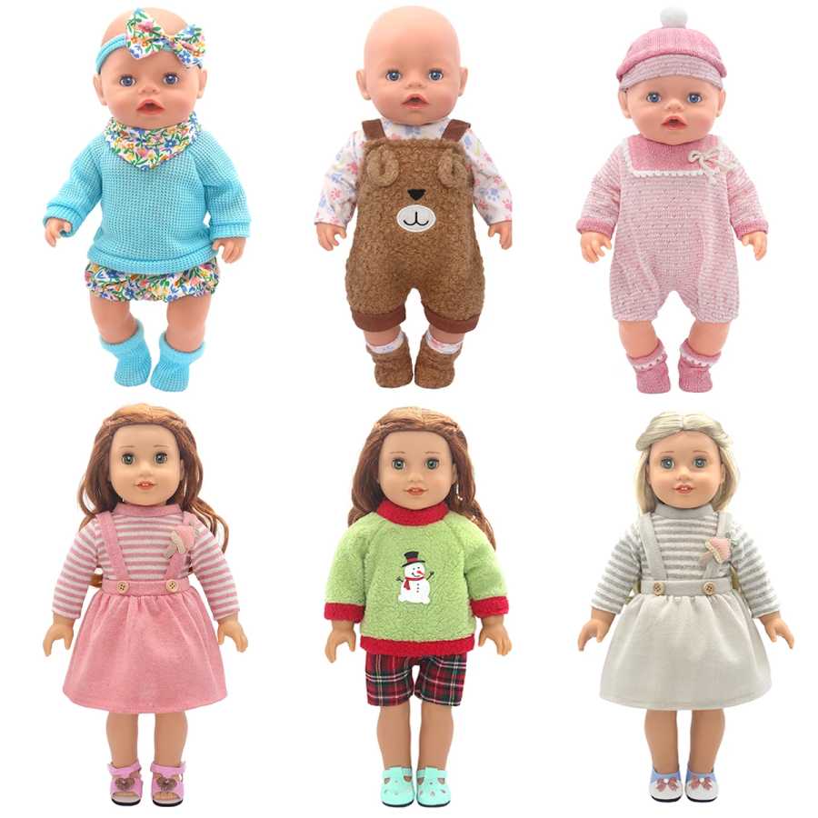 Фотография №1 товара Одежда для куклы Baby Born для куклы 13-18 дюймов, милые