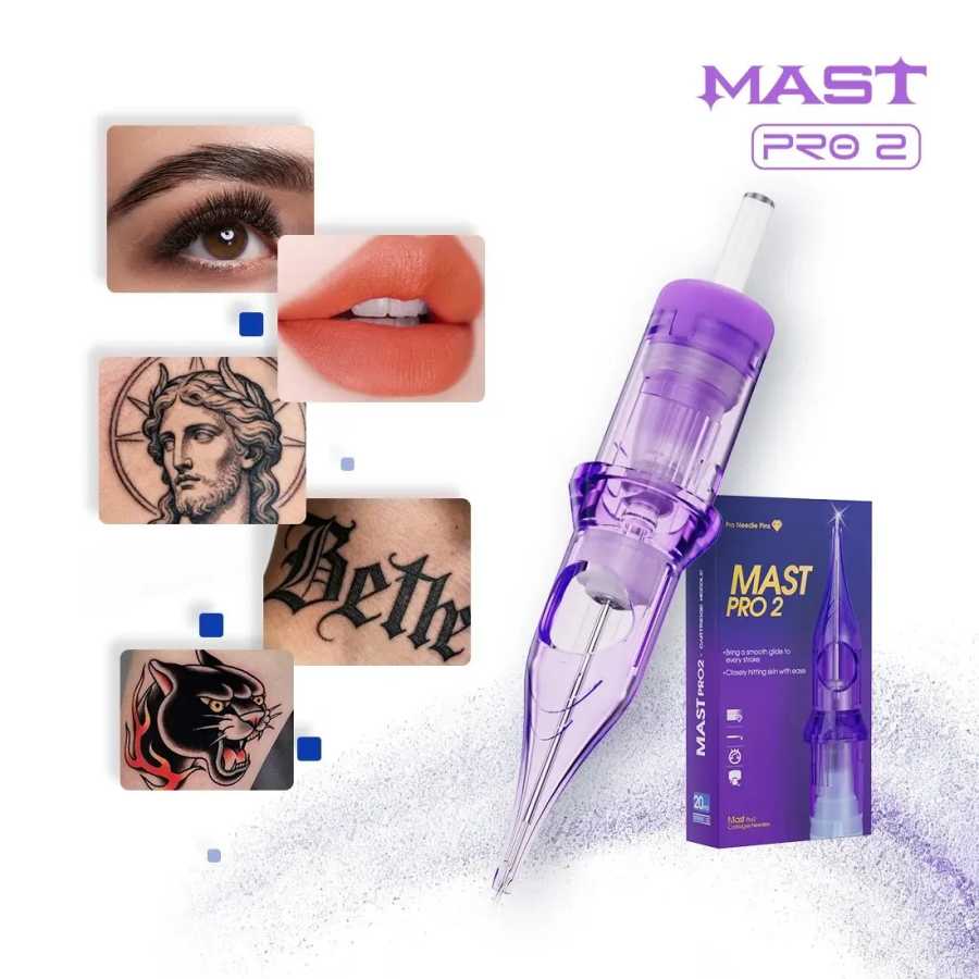 Фотография №4 товара Иглы для картриджей для татуировки Mast Pro2, иглы для художественного