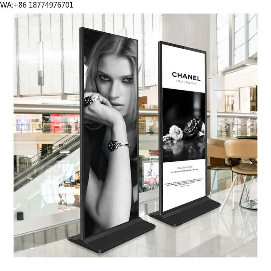 2K/4K Рекламный дисплей для помещений, HD LCD LED цифровая вывеска, напольный вертикальный телевизор с сенсорным экраном для лифтов Коммерческое оборудование