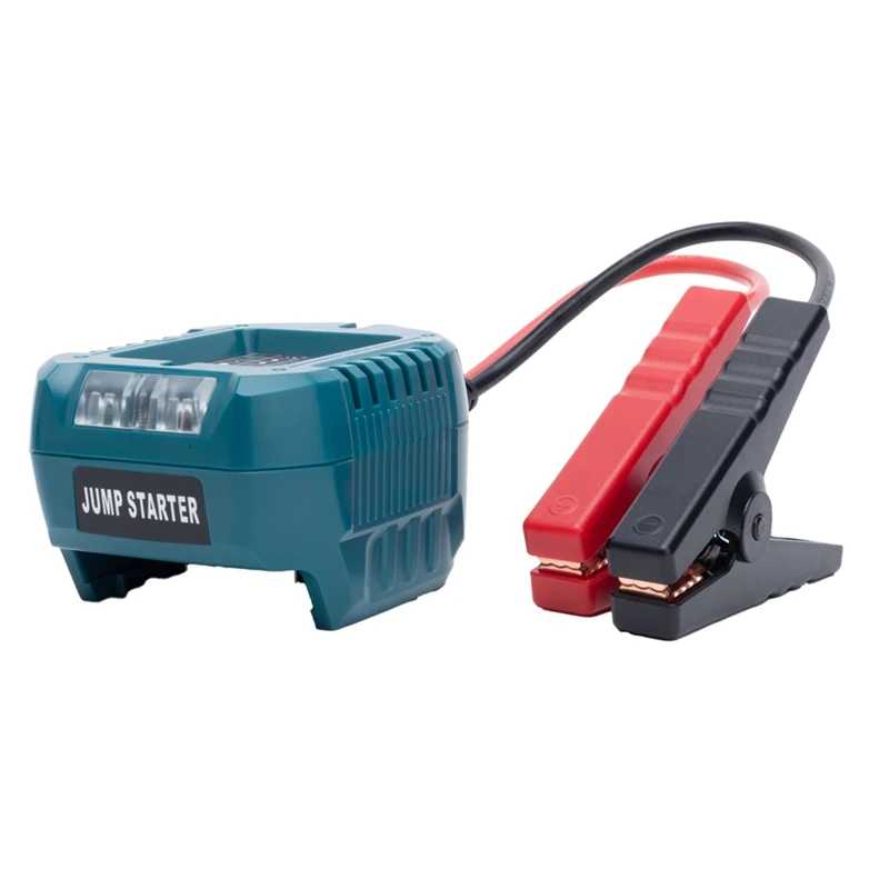 Автомобильный адаптер стартера для Makita 18 В, усилитель литиевой батареи, автомобильный кабель, аварийное питание с зажимом, автоаксессуары Фото- и видеотехника