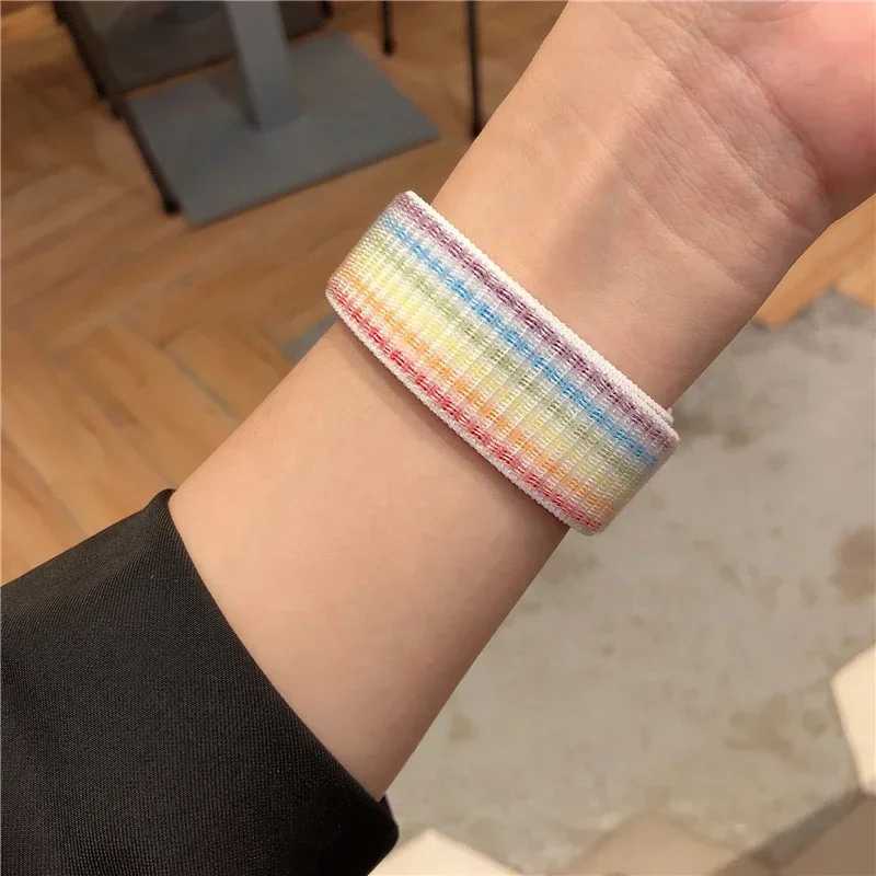 Фотография №3 товара Нейлоновый ремешок-петля для Apple Watch, ремешок 44 мм, 45 мм,