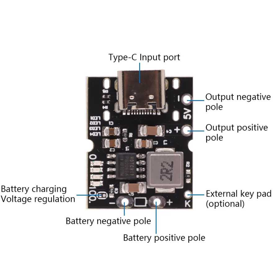 Фотография №5 товара Повышающий преобразователь напряжения с Type-C / Micro USB, 5 В,