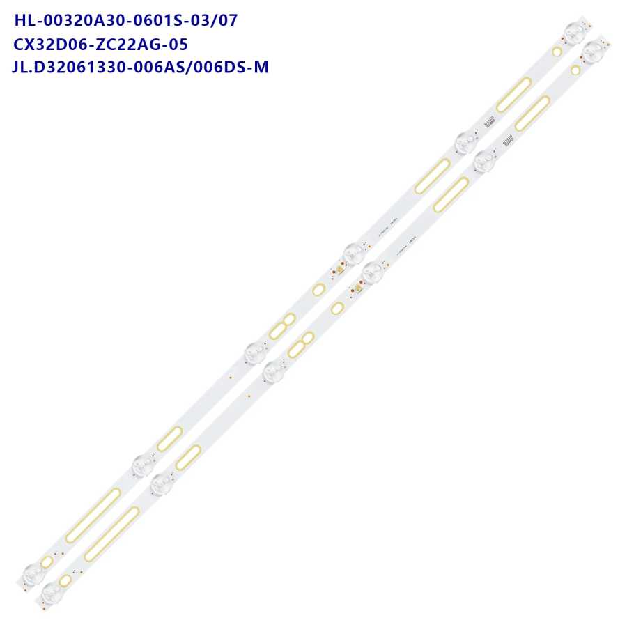 Лента светодиодной подсветки для V320BJ6-Q01 V320BJ8-Q01 H32D7100E H32D71100E MI3228 32LEM-1071 LEX-7145 32ET1001 HL-00320A30-0601S-07 03 Серверы и промышленный компьютер