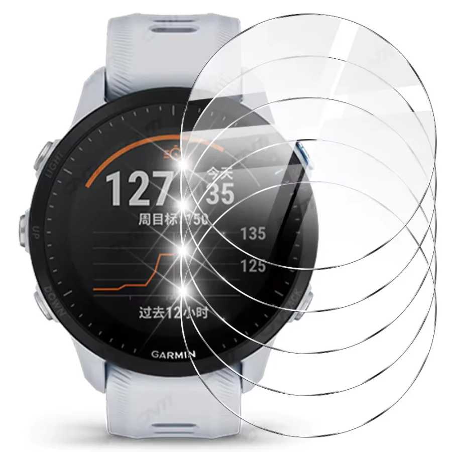 Закаленное стекло 9H для Garmin Forerunner 955 945 255 245 Music 55, аксессуары, защитное стекло, ультра-HD, пленка против царапин Умная электроника