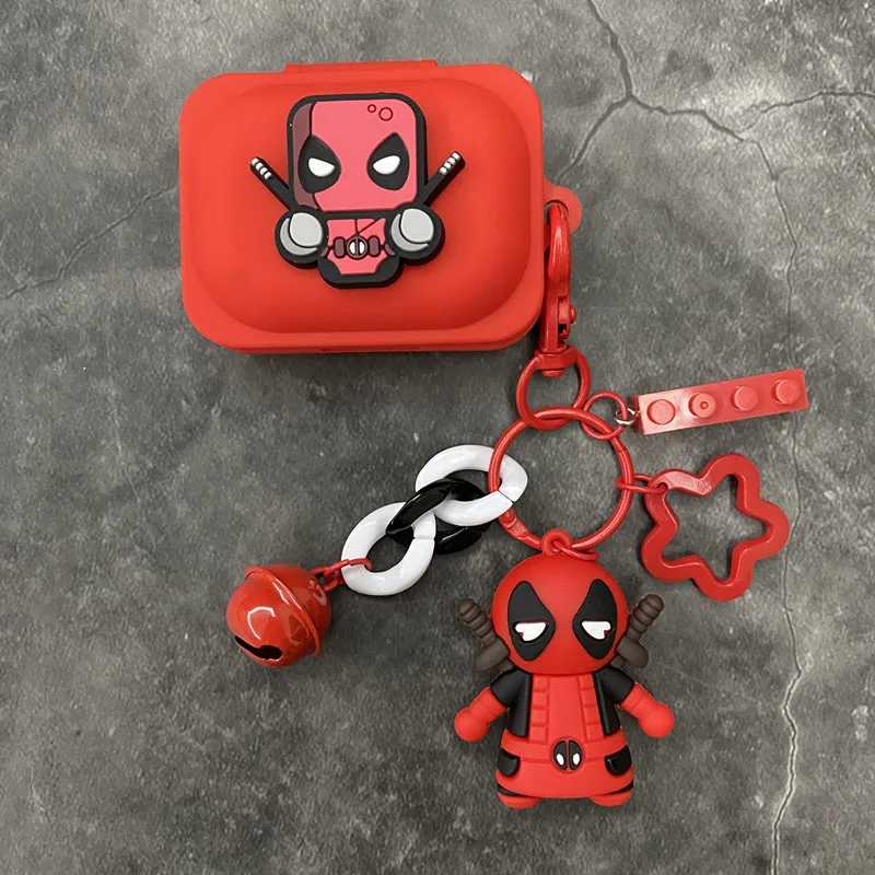 Фотография №4 товара Чехол для наушников с рисунком Marvel Deadpool для ушей (A),
