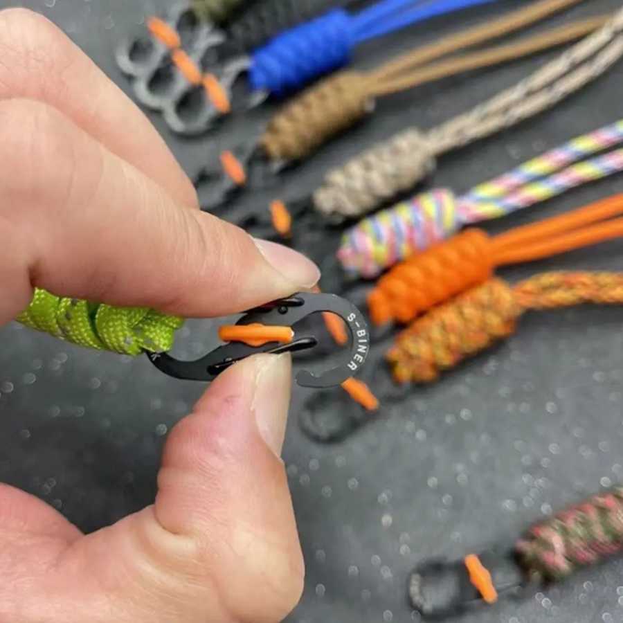 Фотография №3 товара Ручная работа, змеиный узел, искусственный наружный скалолазание, кемпинг, спасение, экстренный