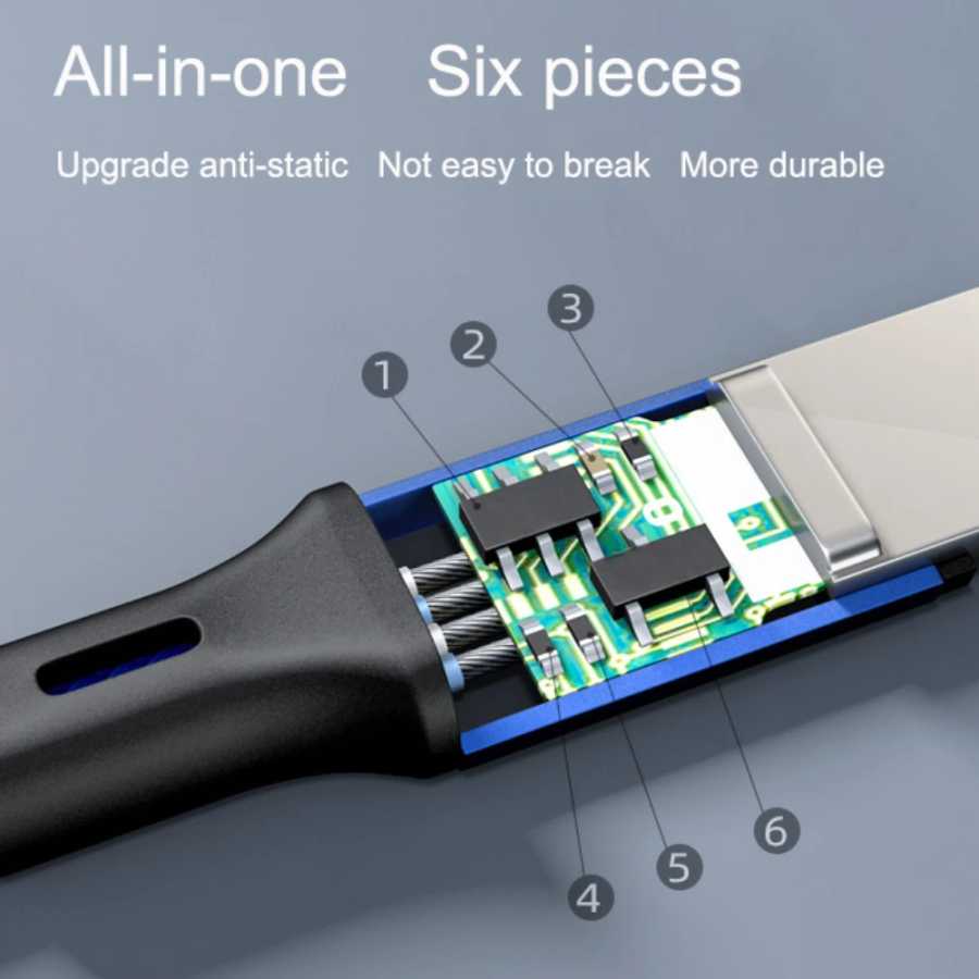 Фотография №4 товара PD 20 см Multi USB C Кабель для быстрой зарядки