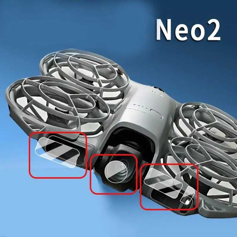 Защитные пленки для объектива камеры для дрона Neo 2, защитные пленки для объектива с защитой от царапин, аксессуары для дронов Neo Фото- и видеотехника