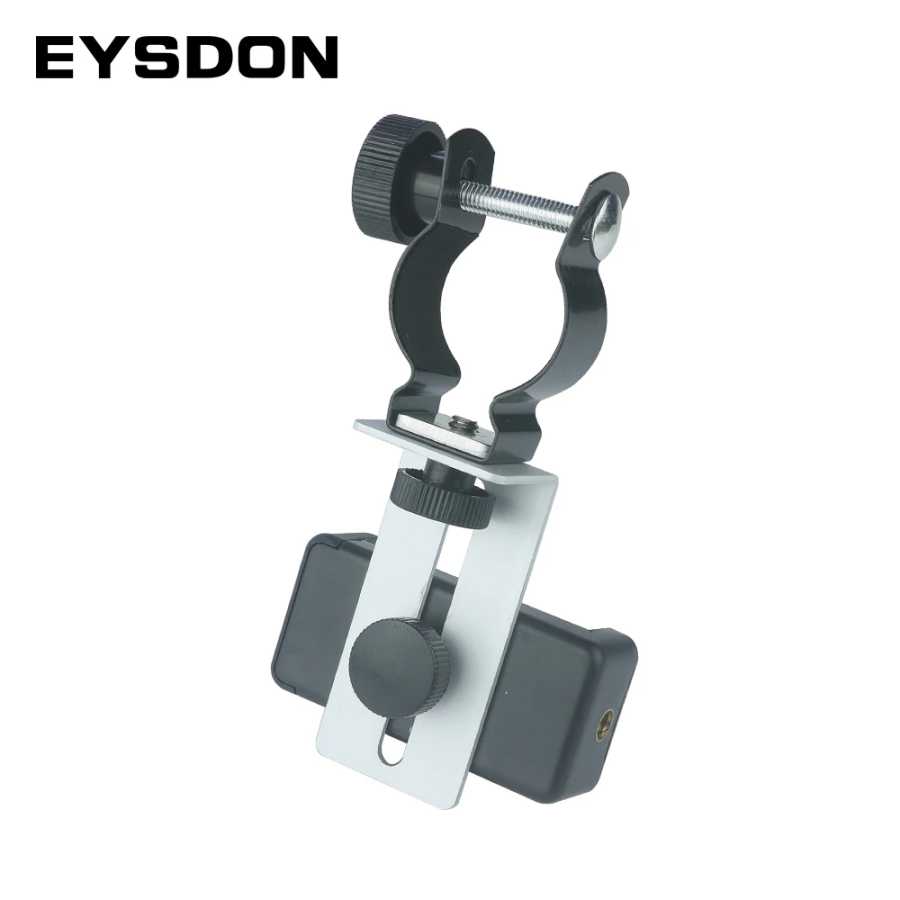 Адаптер для фотографирования смартфона EYSDON для микроскопа бинокулярного зрительного прибора монокулярного телескопа Соединительный держатель мобильного телефона Кемпинг и походы