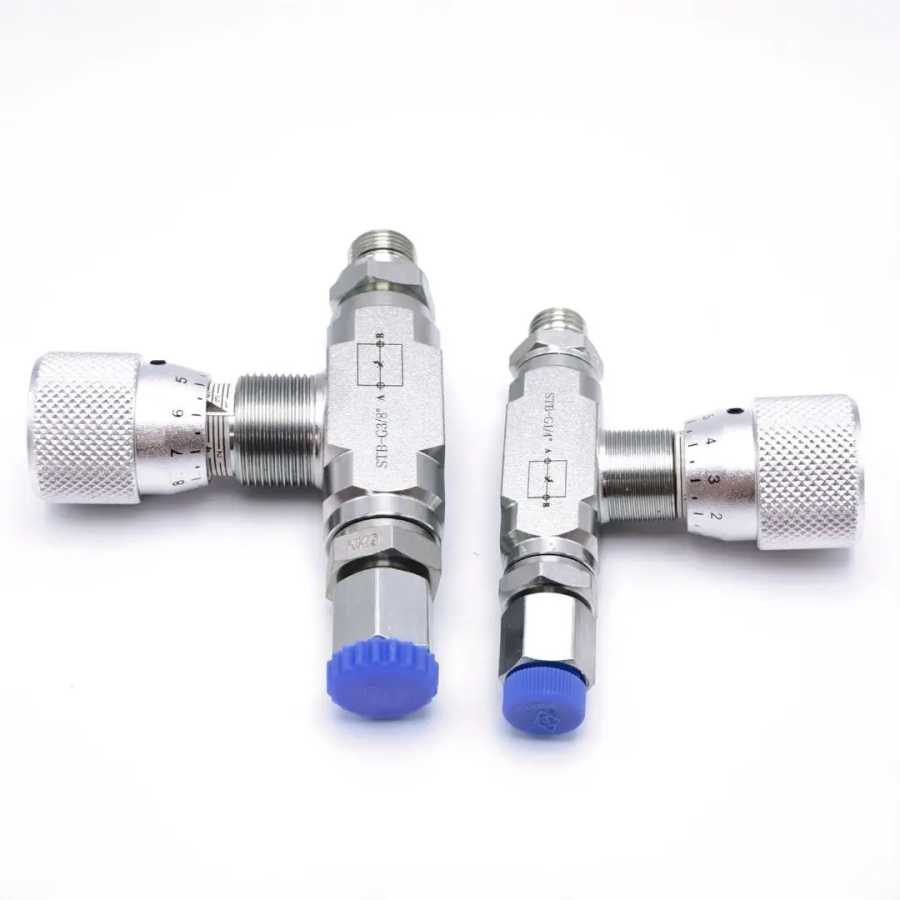 1/4 "L06 STB-G1/4 для мини-экскаватора, контроль расхода, двунаправленный гидравлический ограничительный клапан STB-G3/8 M16 * L10, разъем Строительная техника и аксессуары
