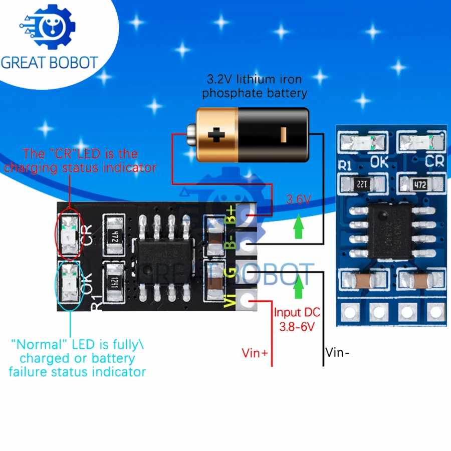 Контроллер заряда солнечной батареи MPPT 1A 3,2 В 3,7 В 18650 LiPo, литий-ионный модуль зарядного устройства для литиевой батареи SD05CRMA, зарядка аккумулятора солнечной панели Активные компоненты