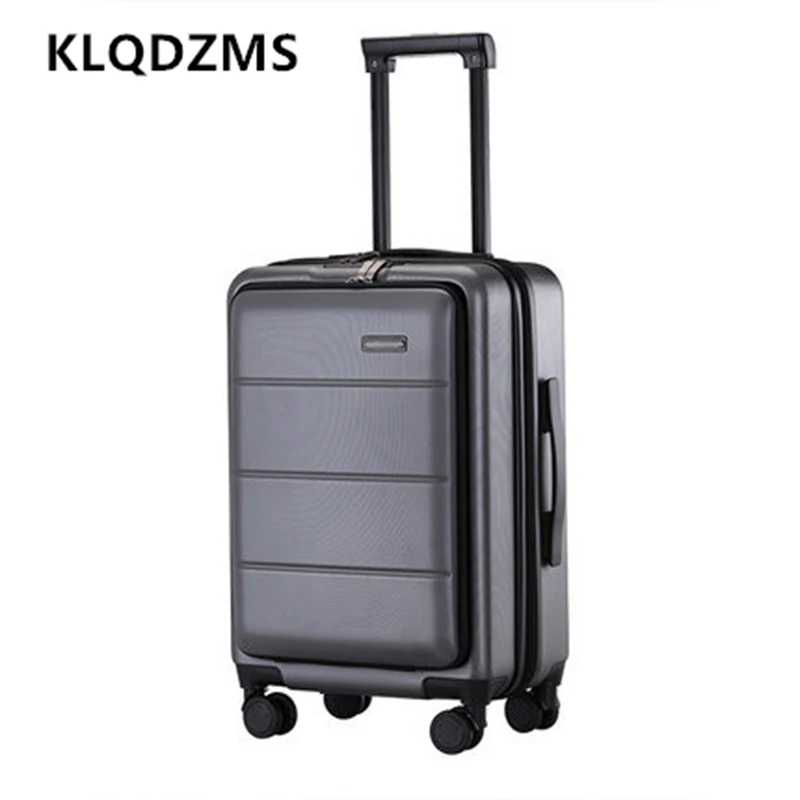 Фотография №4 товара KLQDZMS Чемодан для ноутбука с передним отверстием, чемодан на колесиках