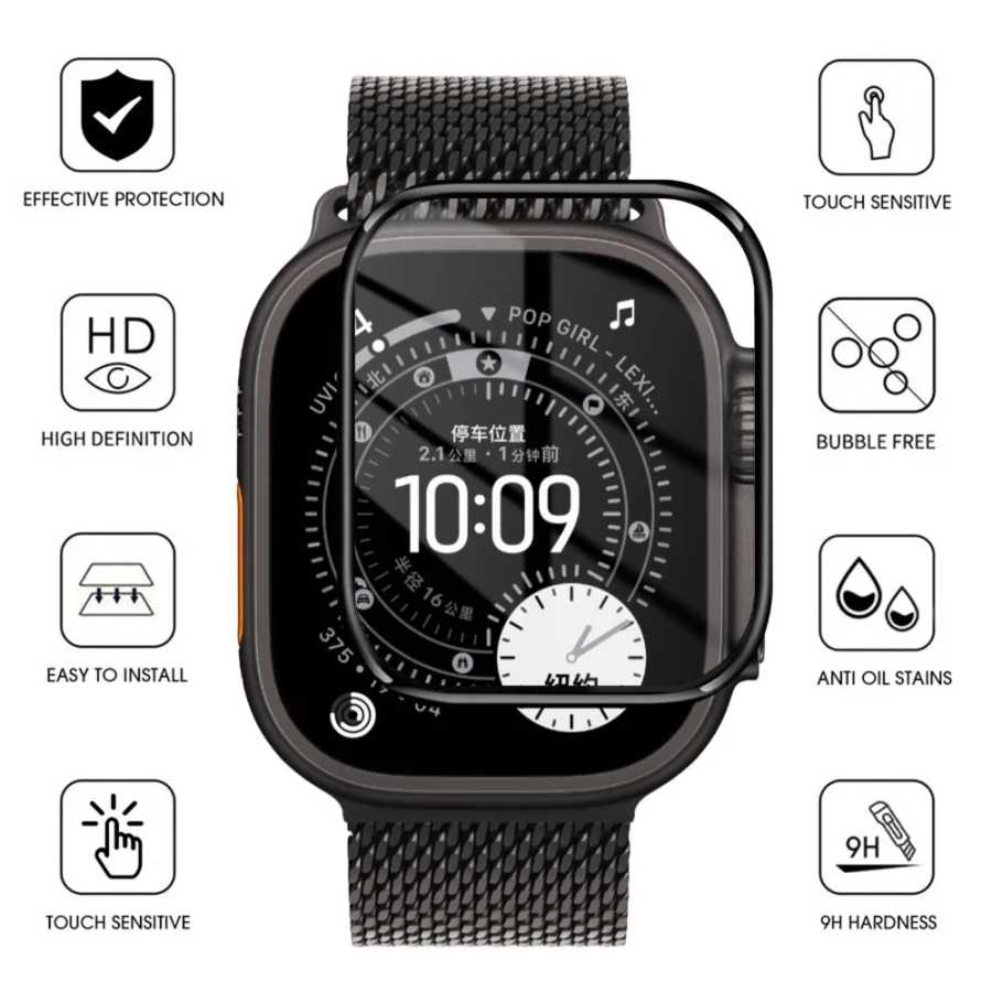 Фотография №5 товара 5/1 шт. Защитная пленка для экрана Apple Watch Ultra 3
