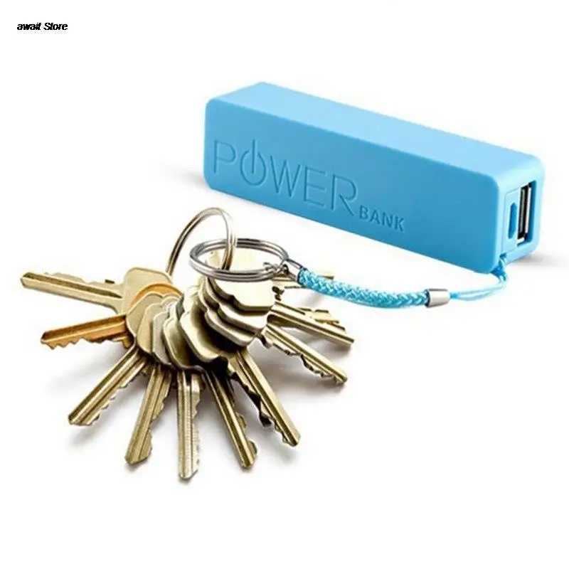 Фотография №5 товара Портативный внешний USB-банк питания емкостью 2600 мАч, чехол-коробка 18650, зарядное