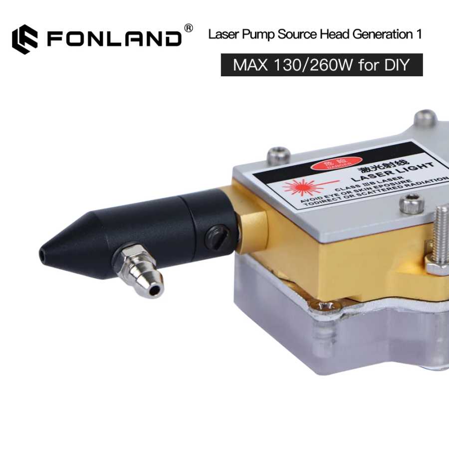 Фотография №4 товара Лазерный модуль Fonland MAX 130W 260W с прямым выходом для