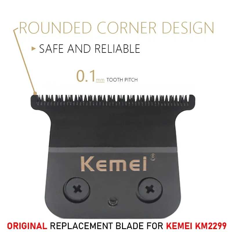 Фотография №3 товара Оригинальное сменное лезвие для Kemei KM-2299 салонная машинка для стрижки
