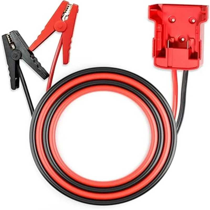 Портативный кабель для запуска автомобиля 12AWG, вспомогательный аккумулятор для экстренного запуска и повышения мощности Электрика