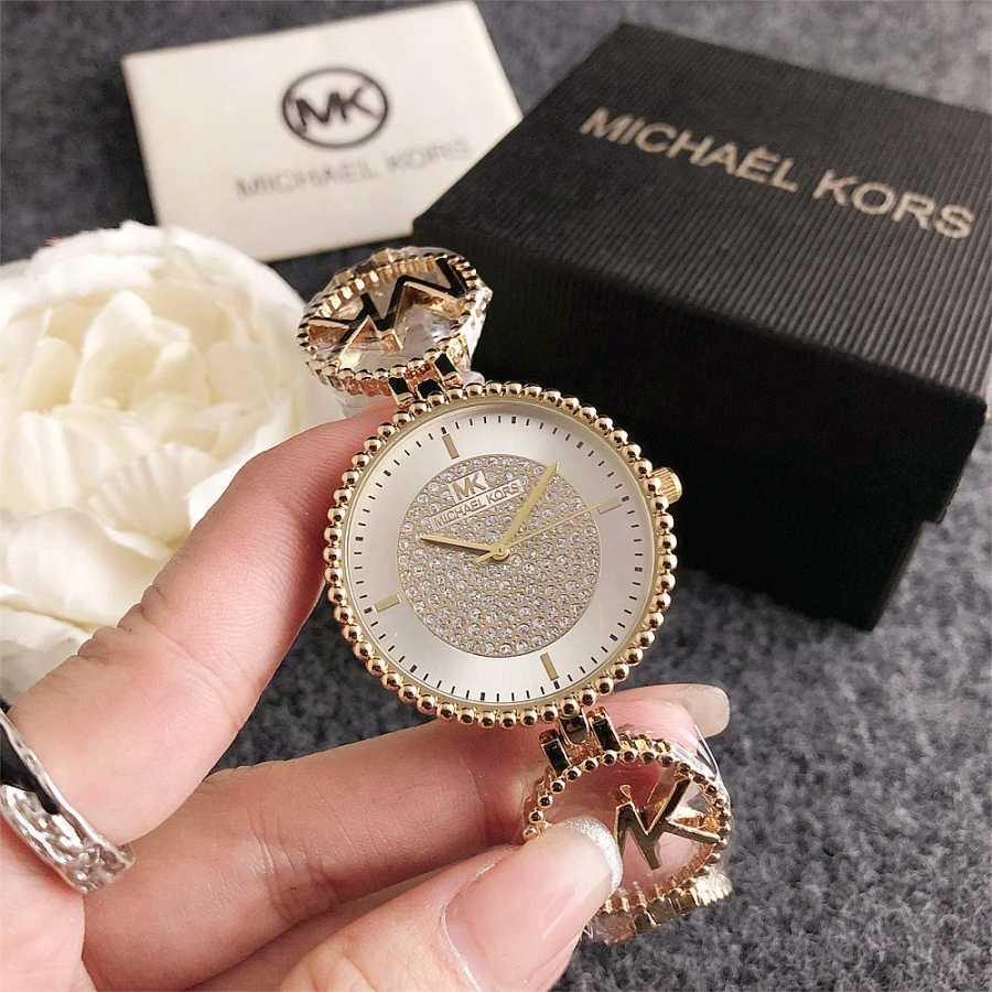 Фотография №1 товара Женские кварцевые часы Michael Kors 2026: повседневный минималистичный дизайн, модные
