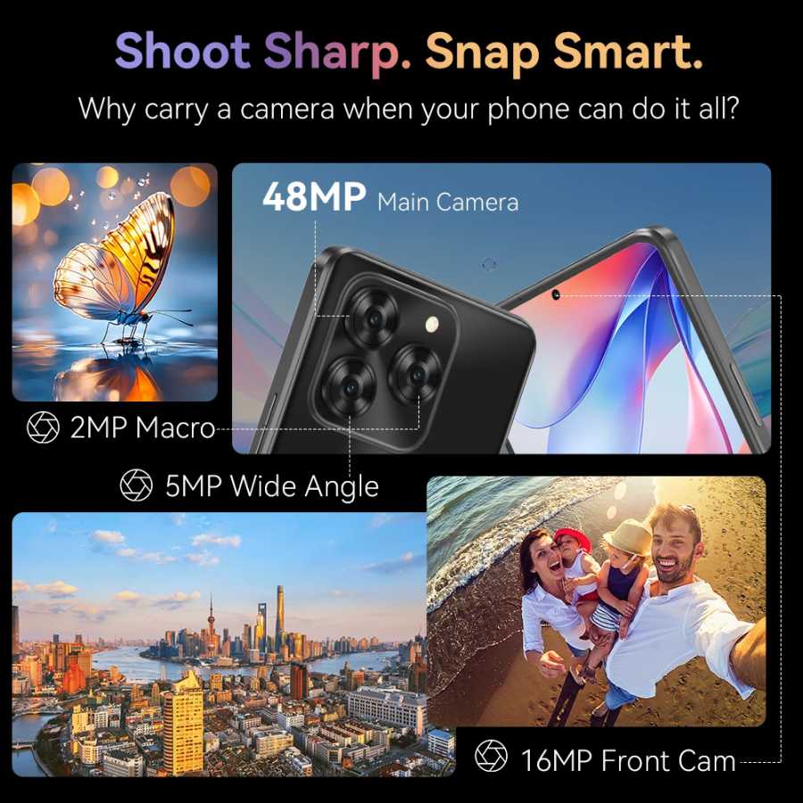 Фотография №4 товара Смартфон Cubot Note 60, Android 15, 7,2-дюймовый дисплей с частотой