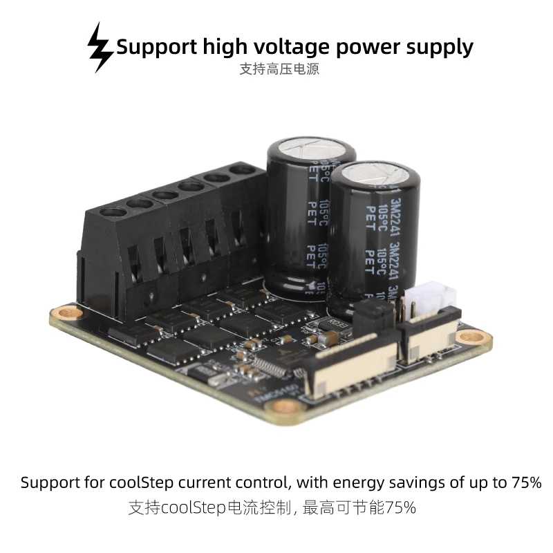 Фотография №2 товара Mellow Fly 24 В/48 В HV TMC5160 Pro V1.5 Драйвер