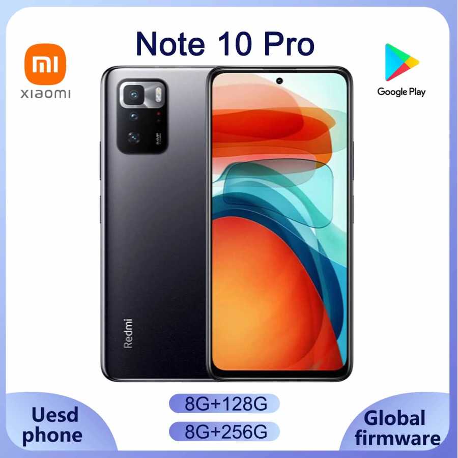 Смартфон Xiaomi Redmi Note 10 Pro 5G, Pocophone X3 GT, Dimensity 1100, Android 11, 6.5 дюйма, 5000 мАч, 64 МП, б/у Б/У и восстановленные телефоны