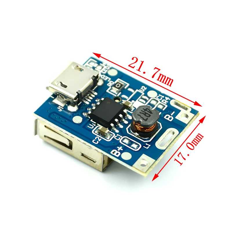 Фотография №4 товара Повышающий преобразователь Type-C/Micro USB 5 В, 1 А, 2 А,