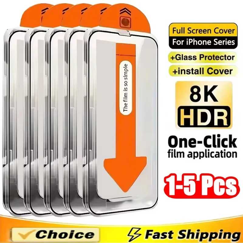 1-5 шт. закаленное стекло без пыли для Xiaomi Redmi 15 15C 14C 13C Note 14 13 Pro 5G 12 11 10 9 8 7 12C 10C A3 12S Защитная пленка для экрана 