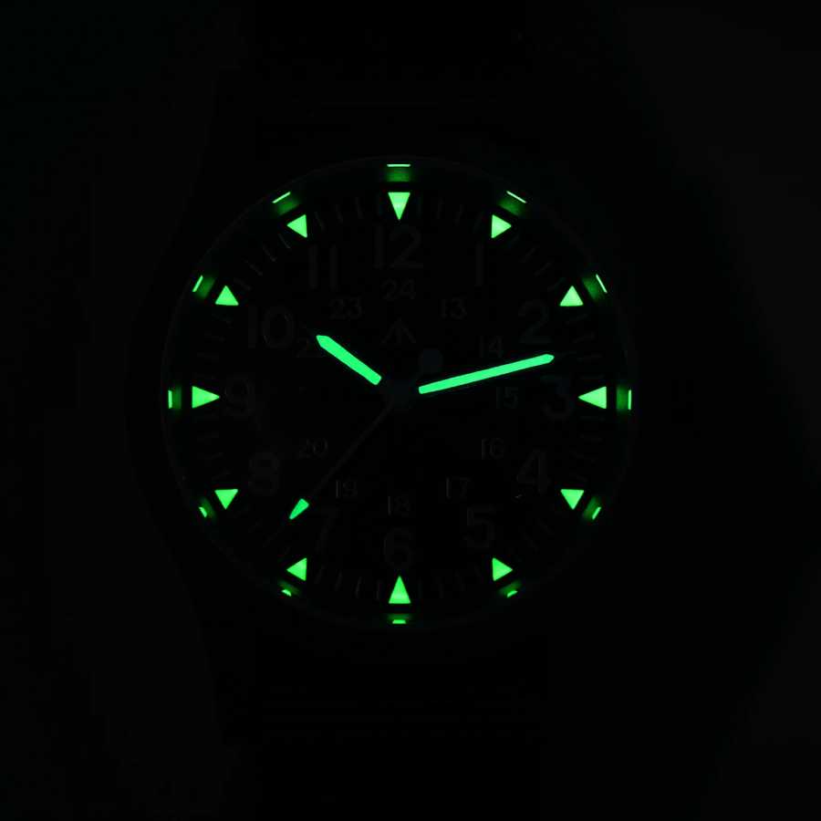 Фотография №5 товара Militado Ml05 Винтажные полевые часы VH31 Sweep Second Кварцевый механизм