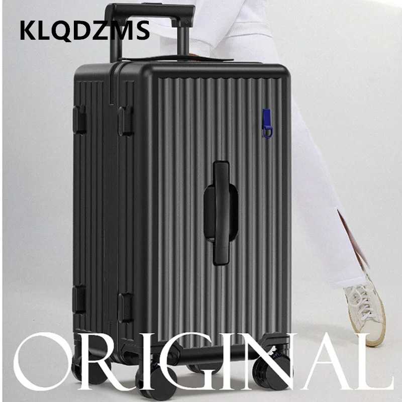 Фотография №1 товара KLQDZMS 24 28-дюймовый чемодан для салона ABS + ПК, большая