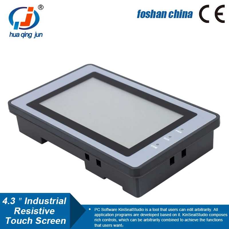 Фотография №3 товара Huaqingjun 4,3-дюймовый TFT ЖК-сенсорный экран RS485 232 422 Связь 10-30