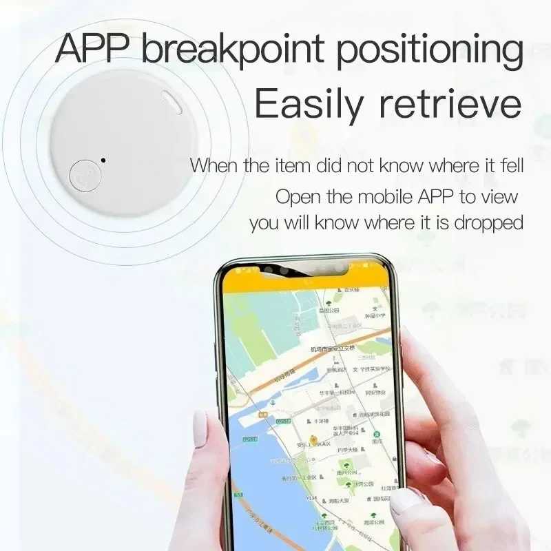 Фотография №4 товара GPS-трекер Xiaomi с Bluetooth 5.0, устройство для предотвращения потерь, для