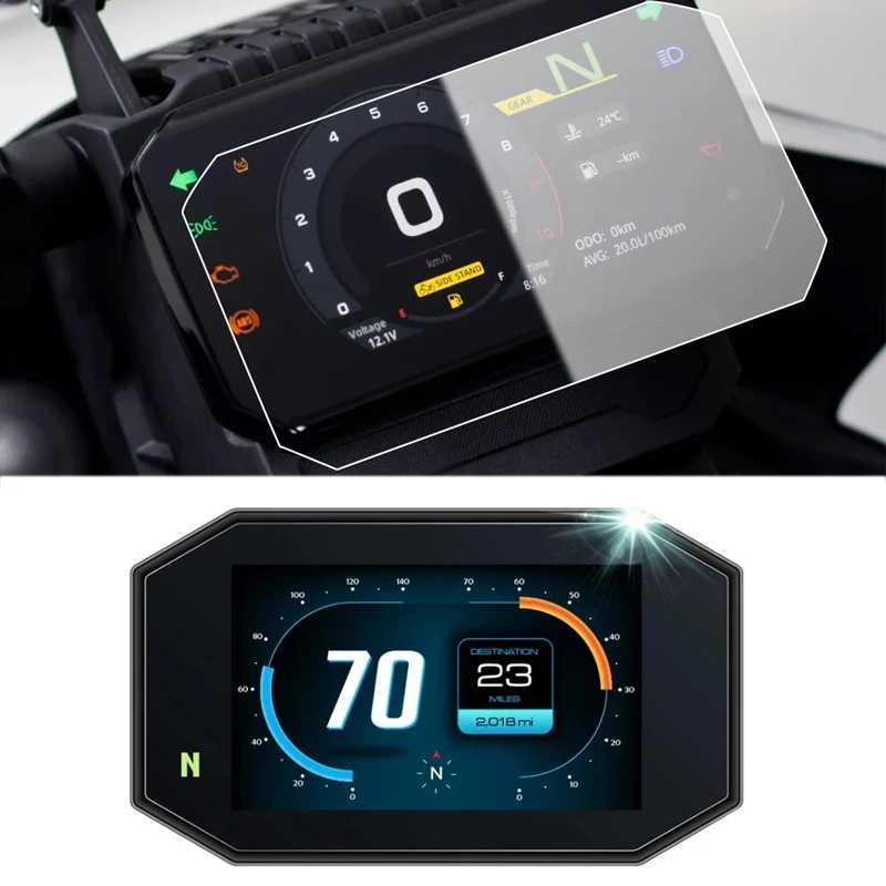 Для CFMOTO 450MT 450mt 450 MT 2021-2024 2023, защитная пленка для экрана кластера мотоцикла, защитная пленка для приборной панели Модификация & Защита