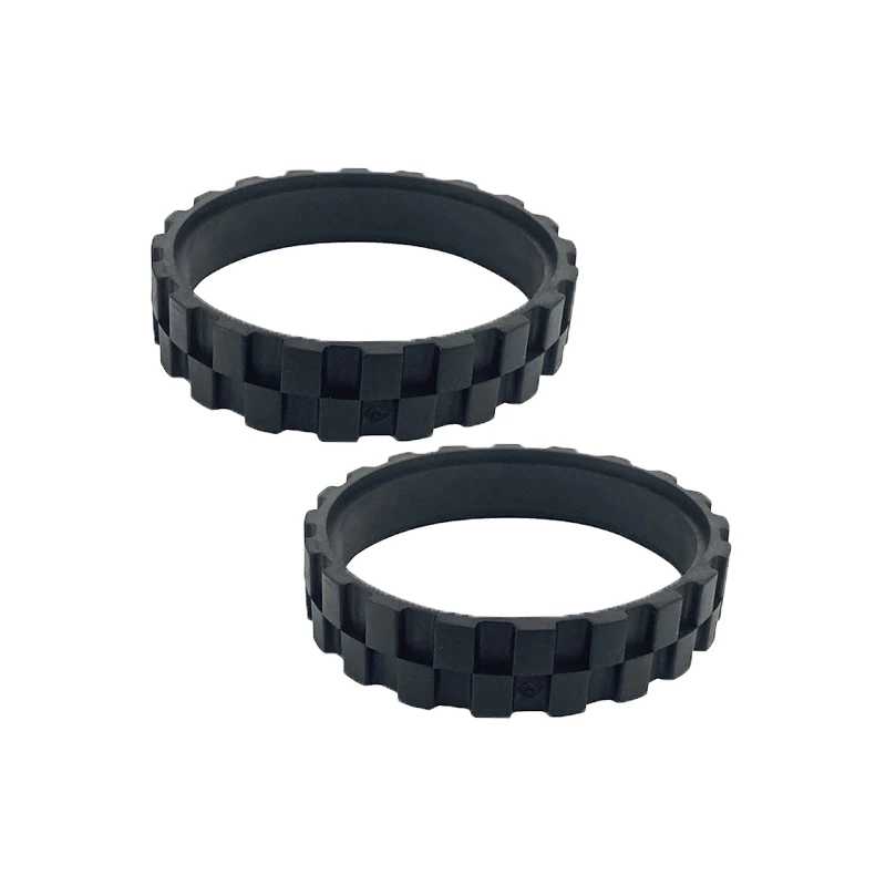 1 пара колесных шин для XIAOMI 1st SDJQR01RR 1S, робот-пылесос Roborock S50 S55 S5 MAX T6 T7, противоскользящие аксессуары Товары для дома