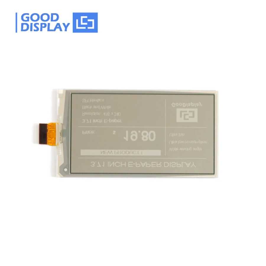 Фотография №1 товара Дисплейный модуль GooDisplay 3.71 дюйма, E-Paper, разрешение 416x240, черно-белый, 4-уровневый