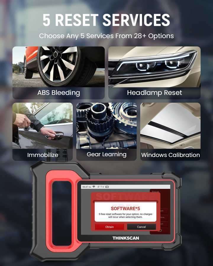 Фотография №3 товара THINKCAR Thinkscan Plus S7 S6 S4 Obd2 сканер автомобильные диагностические