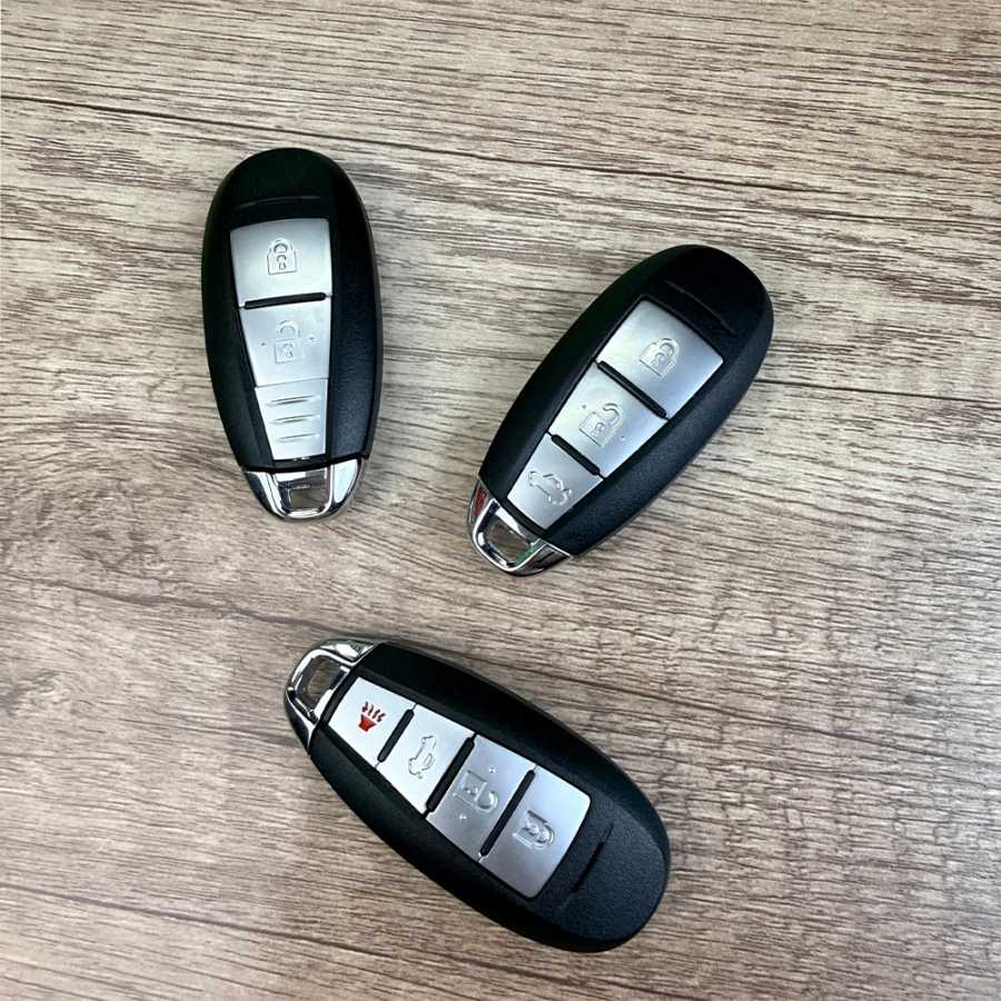 Для Suzuki Vitara TS001 TS003 TS007 TS008 TS009 2010-2019, 2, 3, 4-кнопочный корпус ключа-брелока для автомобиля, Kizashi Swift SX4 Стартеры