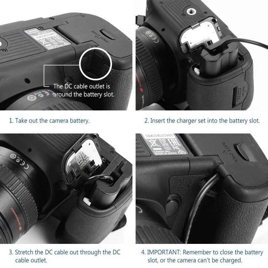 Фотография №4 товара Флейоресцентный аккумулятор LP E12 LPE12, флейоресцентный аккумулятор и внешний аккумулятор