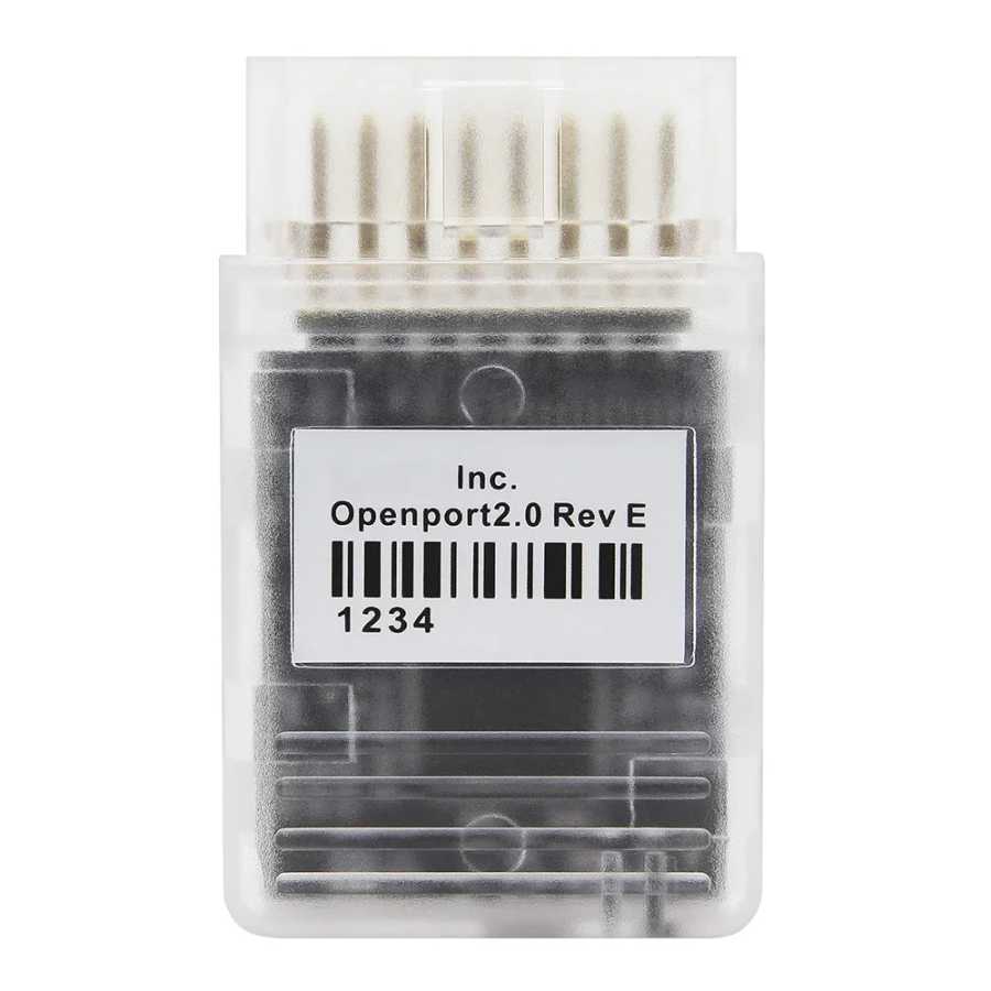 Фотография №4 товара Полный чип Openport 2,0 ECU FLASH с открытым портом 2