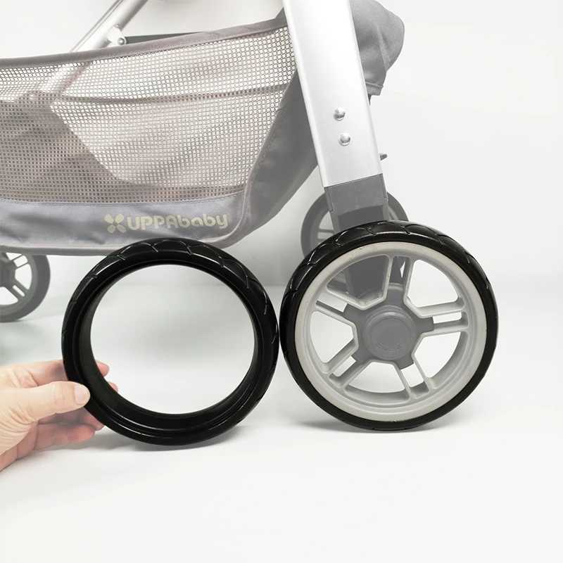 Колесная шина для коляски Uppababy Cruz V1, Задняя колесная шина, Полиуретановая бескамерная полностью совместимая детская коляска &laquo;сделай сам&raquo;, Сменные аксессуары Детские коляски и аксессуары