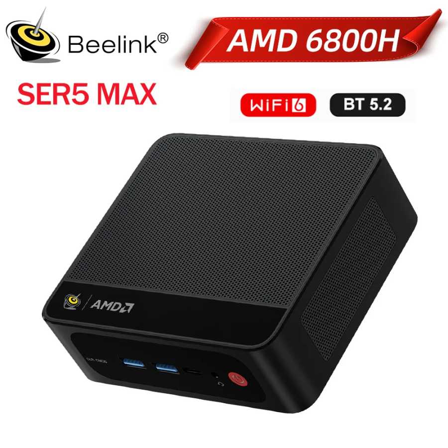 Фотография №2 товара Мини-ПК Beelink SER5 Max с DDR5, процессорами AMD Ryzen 7