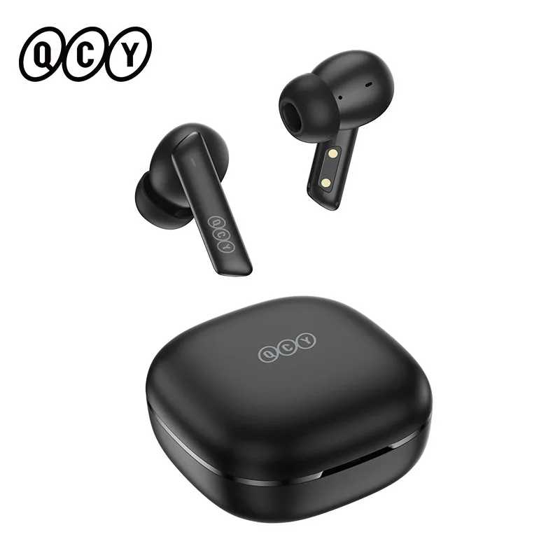 QCY HT05 ANC Беспроводные наушники 40 дБ с шумоподавлением Bluetooth 5,2 Наушники 6 микрофонов ENC HD Call TWS Наушники Режим прозрачности Портативное аудио и видео