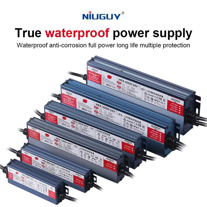 Фотография №1 товара Водонепроницаемый трансформатор для освещения 60W 100W 200W 300W 400W 500W